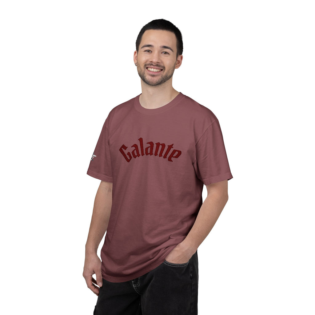Galante Graphic T-Shirt — Vintage Arched Logo Cotton Tee