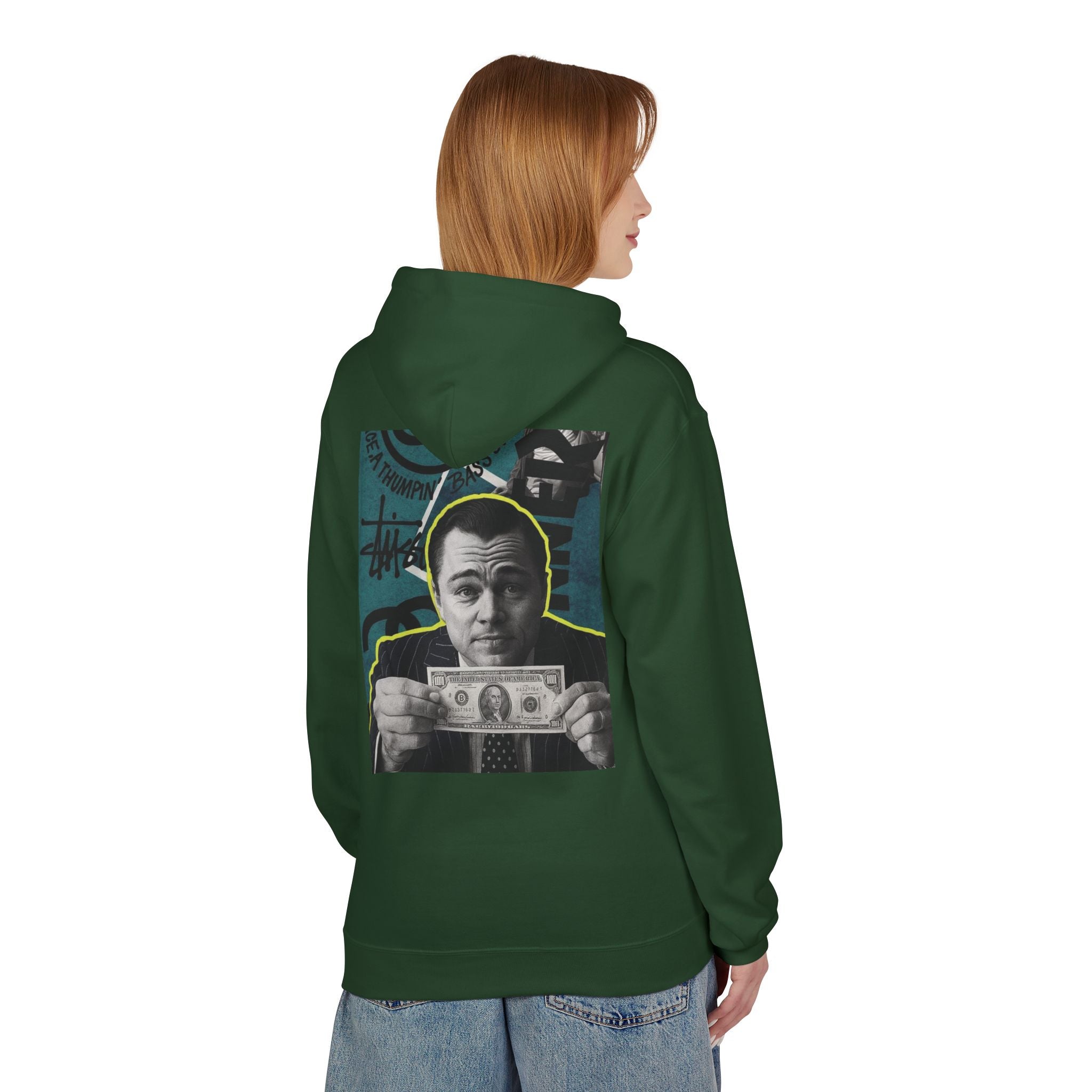 Hoodie - 'Gatsby Money' Vintage Graphic Pullover