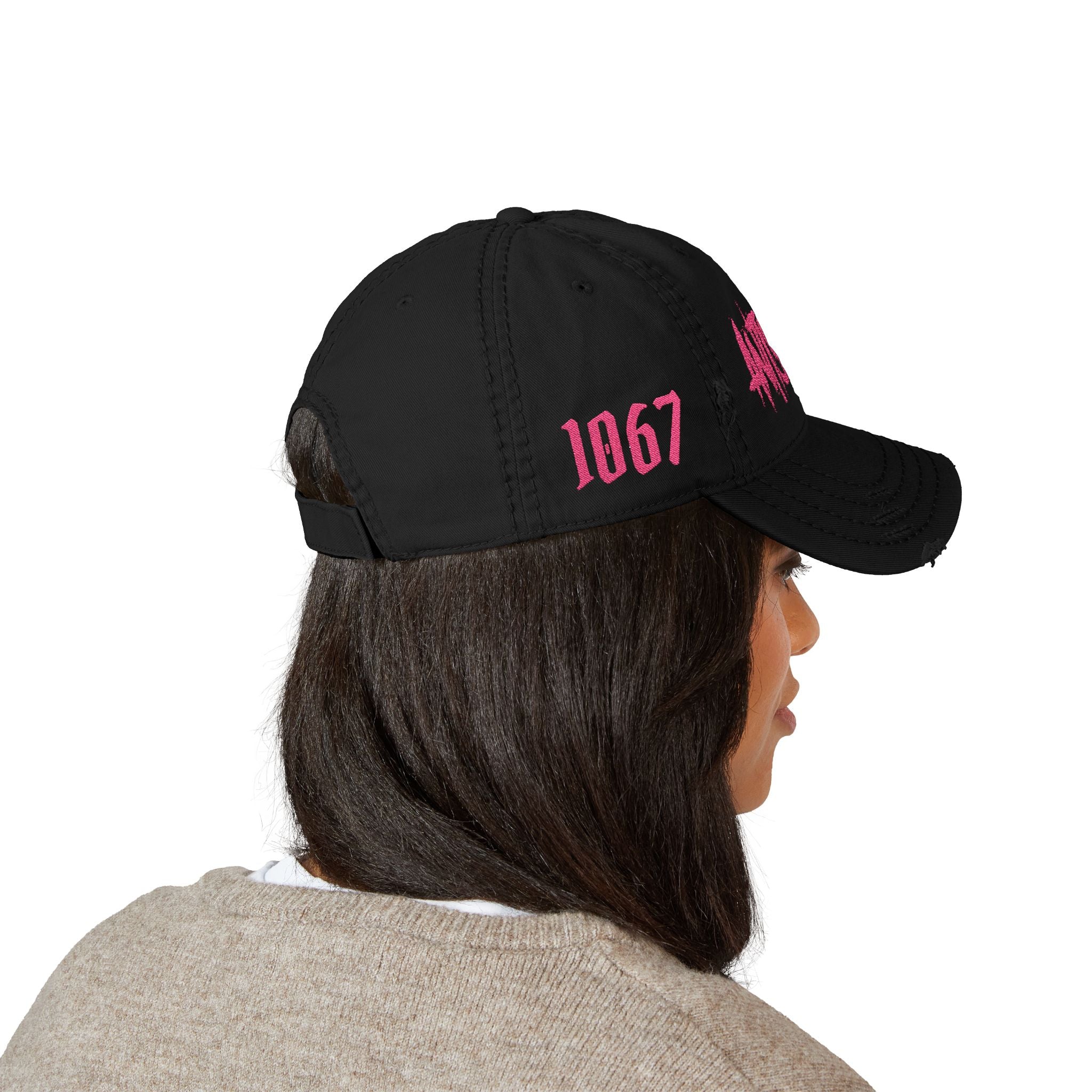 Antisocial Distressed Dad Hat — Embroidered Streetwear Cap