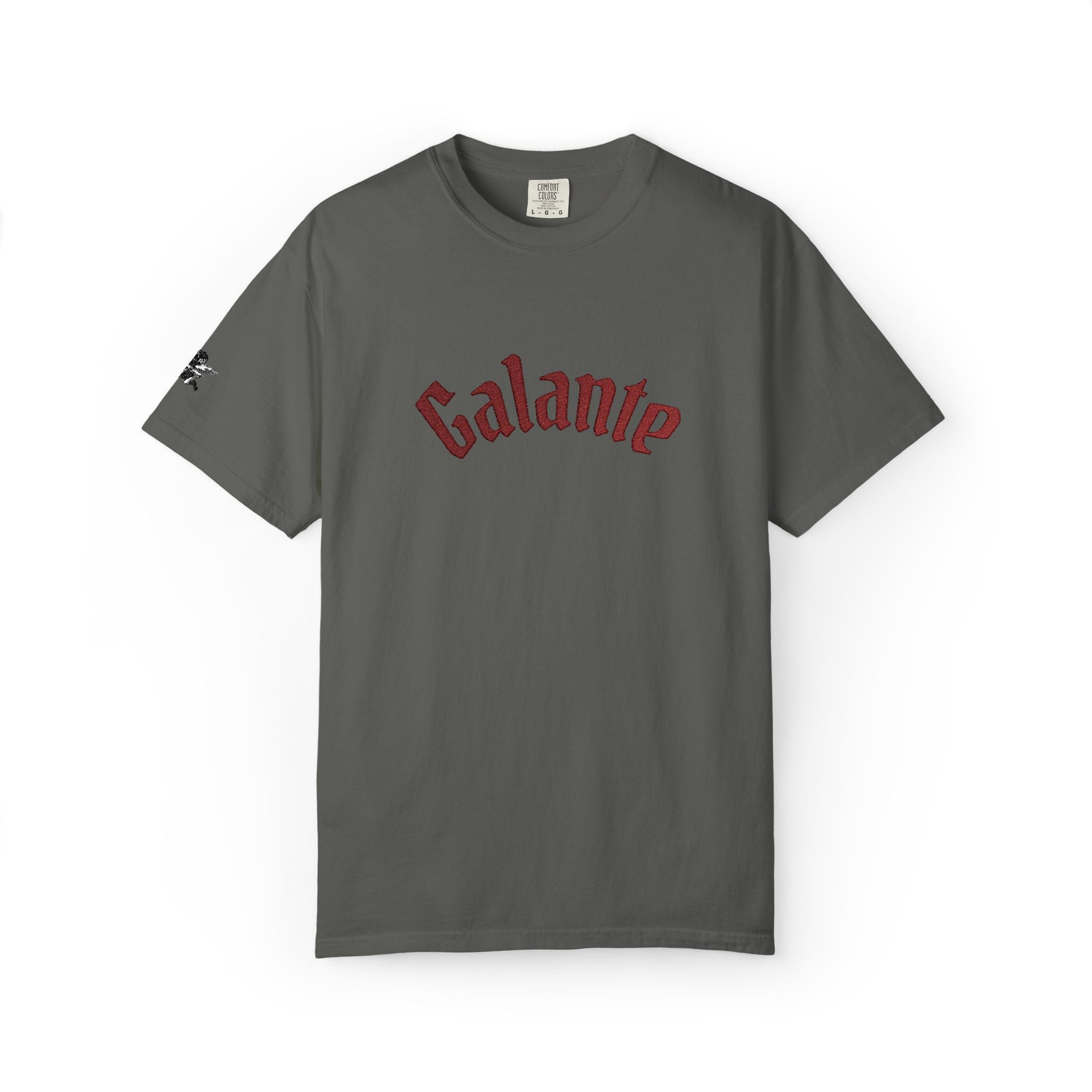 Galante Graphic T-Shirt — Vintage Arched Logo Cotton Tee