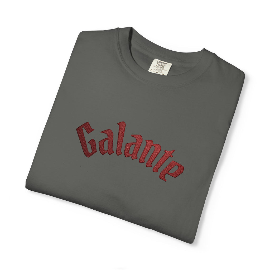 Galante Graphic T-Shirt — Vintage Arched Logo Cotton Tee