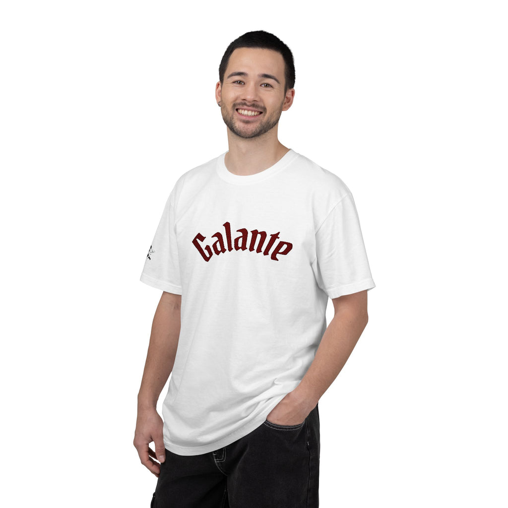 Galante Graphic T-Shirt — Vintage Arched Logo Cotton Tee