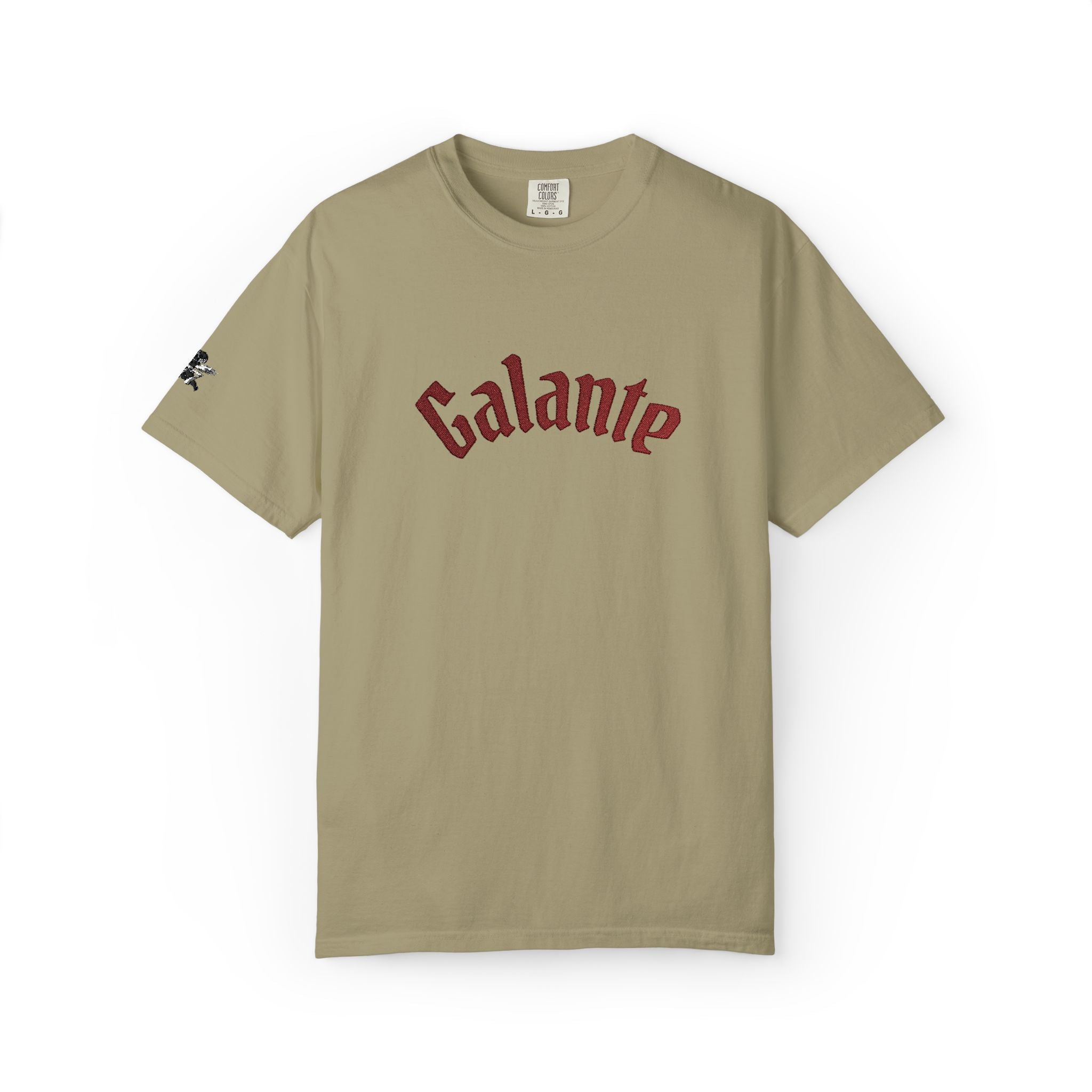 Galante Graphic T-Shirt — Vintage Arched Logo Cotton Tee