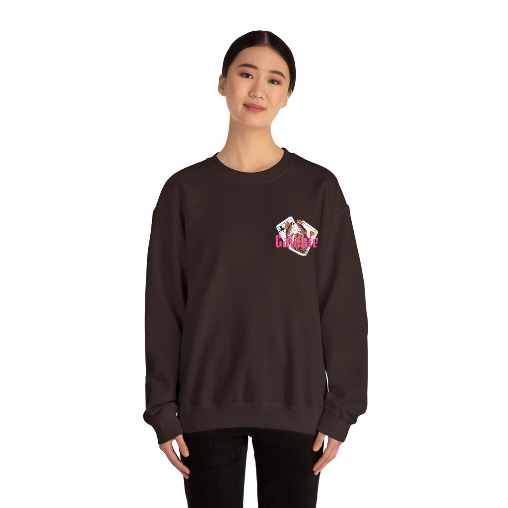 Floral Tarot Card Crewneck Sweatshirt
