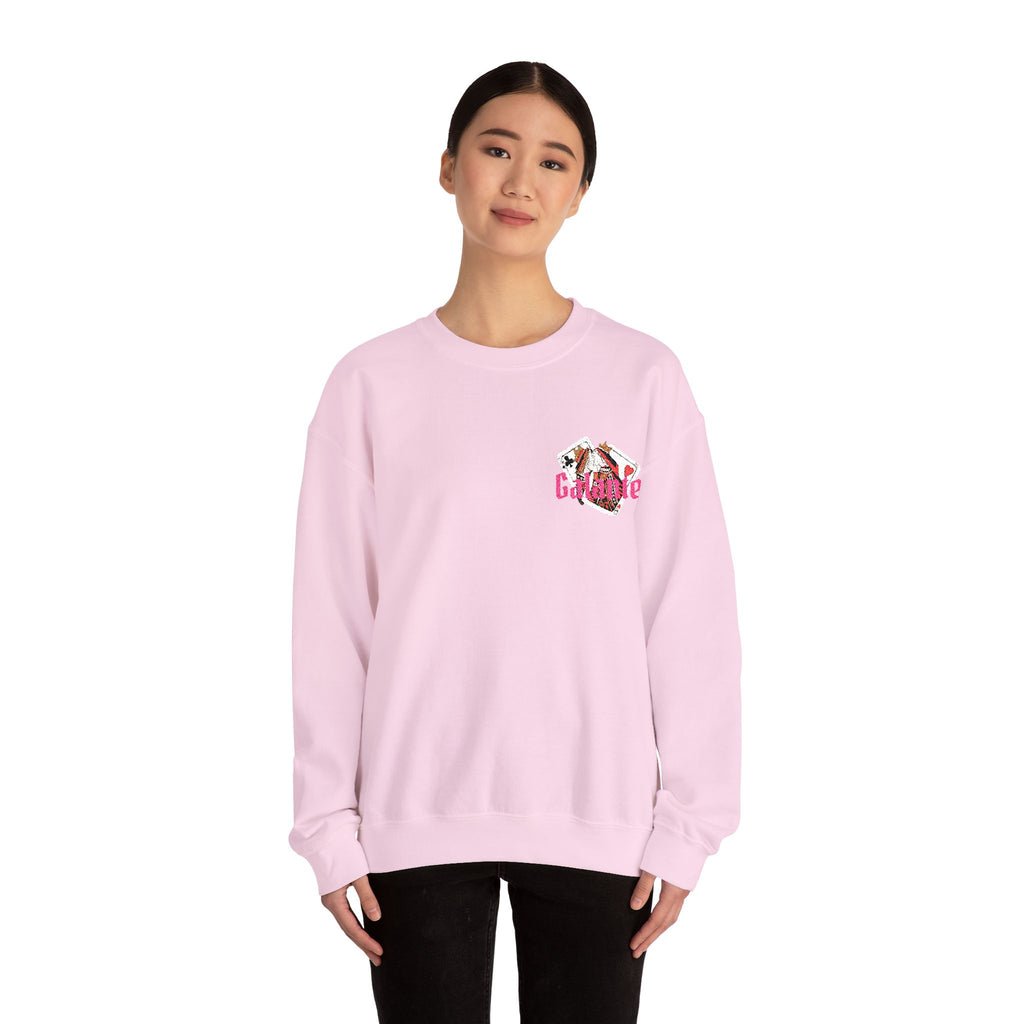 Floral Tarot Card Crewneck Sweatshirt