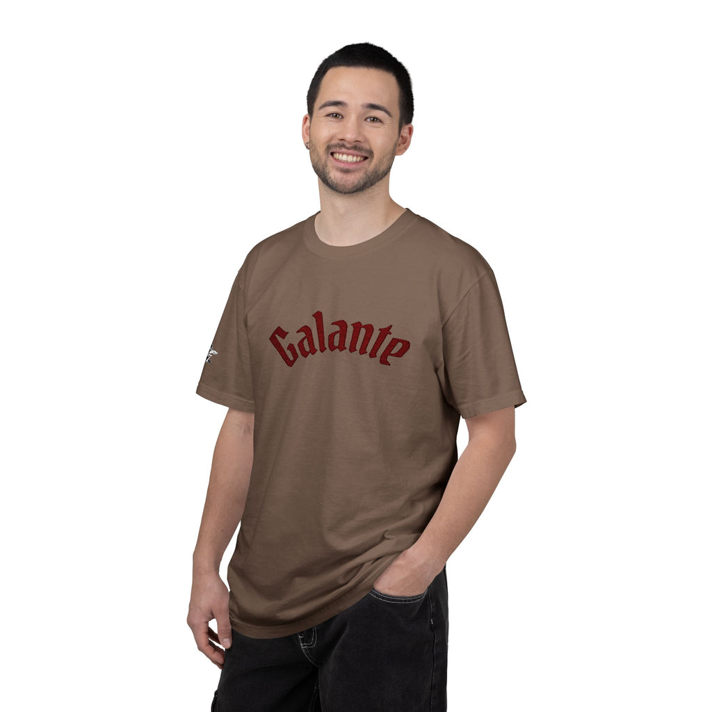 Galante Graphic T-Shirt — Vintage Arched Logo Cotton Tee
