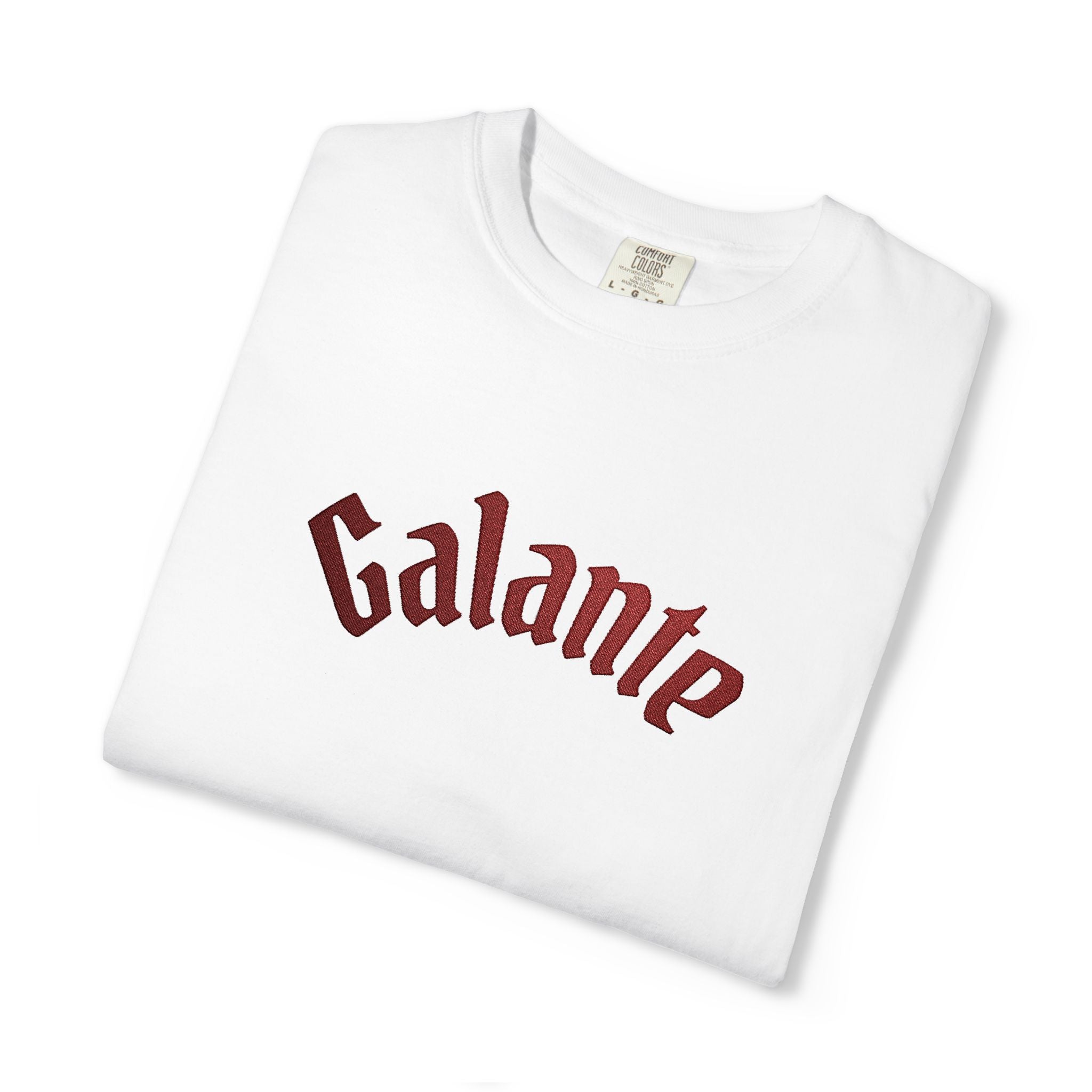Galante Graphic T-Shirt — Vintage Arched Logo Cotton Tee