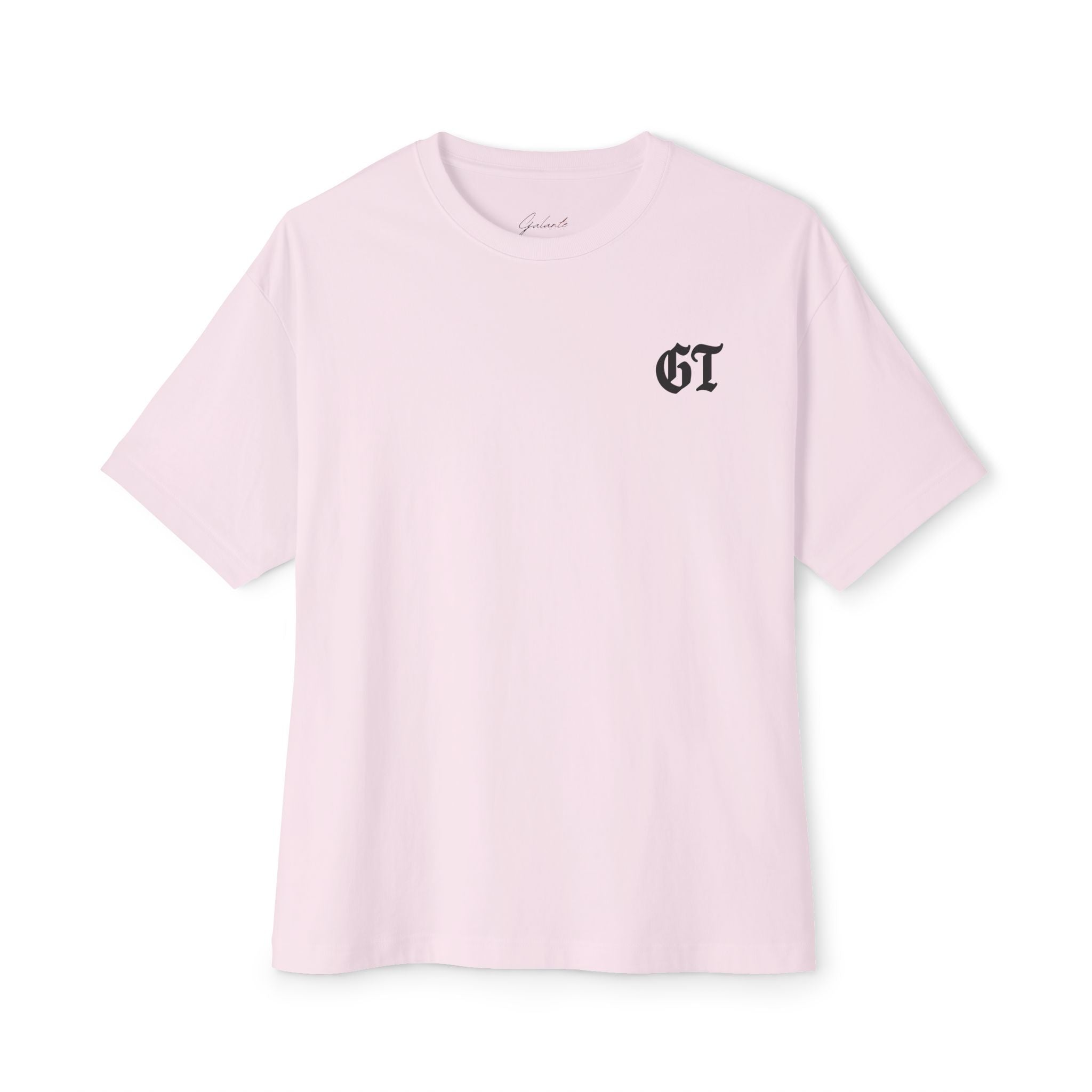 Breakfast Graphic Tee — Cigarette & Drink Illustration Oversized Boxy T‑Shirt