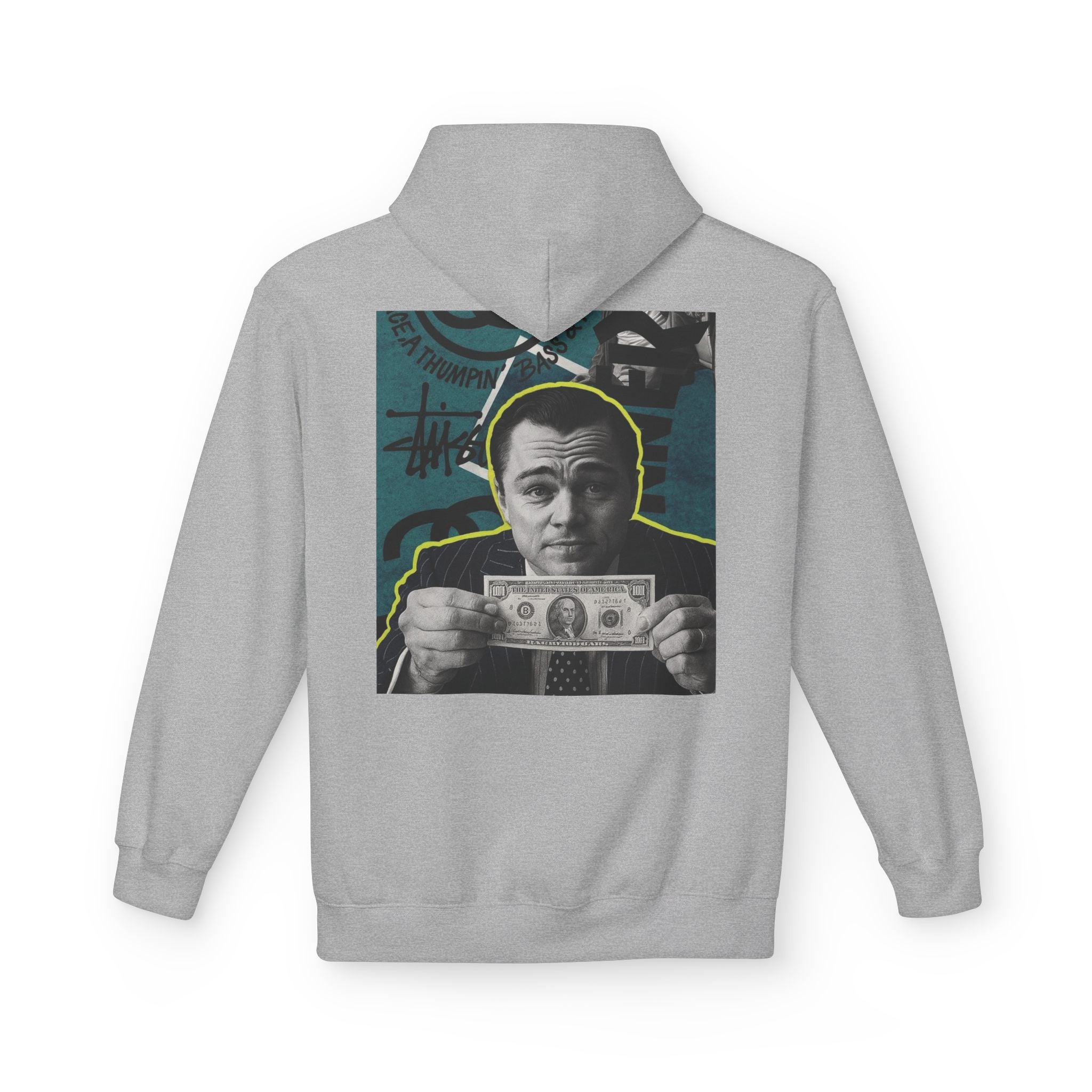 Hoodie - 'Gatsby Money' Vintage Graphic Pullover